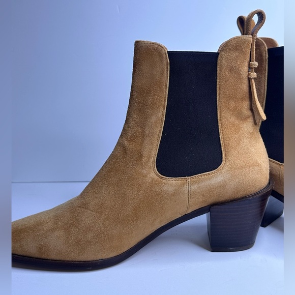 NWOB Frame Le Lexington Suede Chelsea boots - Picture 8 of 12